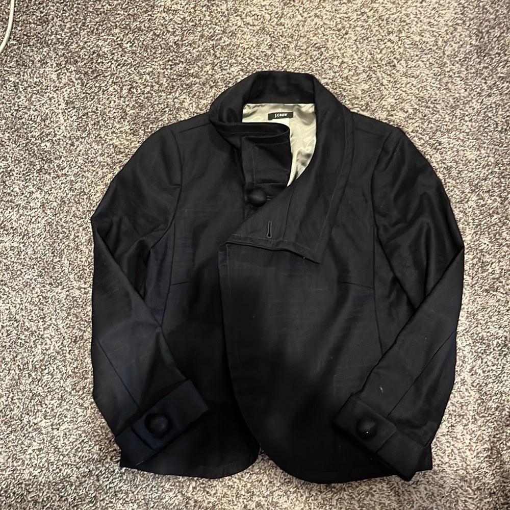 J. Crew Navy Coat